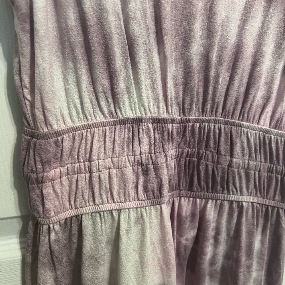 Pink Rose Ultra Soft Tie-Dye Maxi Dress in Mauve Pink Tones Size M NWT - Picture 3 of 5